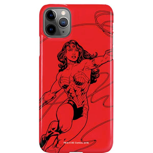 DC Comics Wonder Woman Comic Pop iPhone 11 Pro Max Lite Case