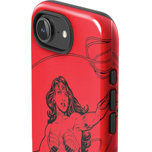 DC Comics Wonder Woman Comic Pop iPhone 16e Impact Case