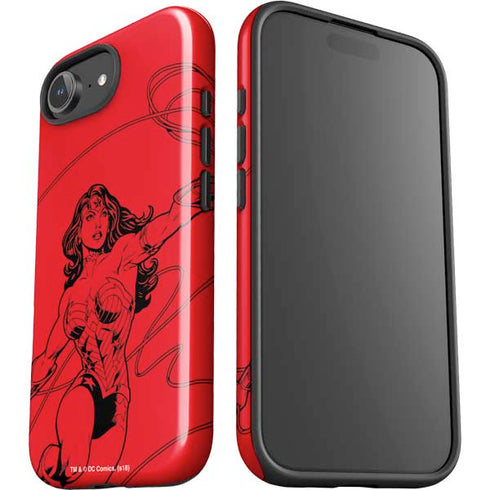 DC Comics Wonder Woman Comic Pop iPhone 16e Impact Case