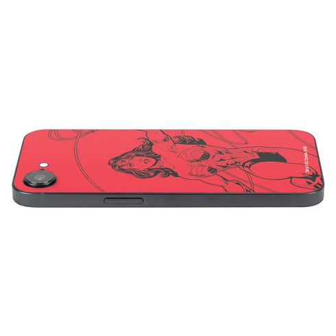 DC Comics Wonder Woman Comic Pop iPhone 16e Skin