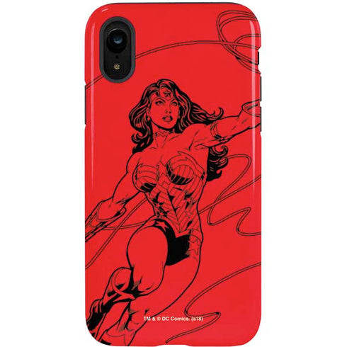 DC Comics Wonder Woman Comic Pop iPhone XR Pro Case