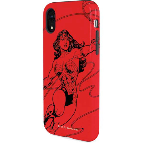 DC Comics Wonder Woman Comic Pop iPhone XR Pro Case