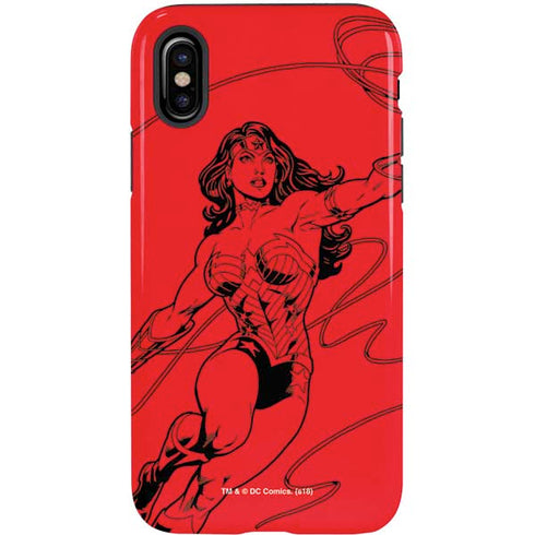 DC Comics Wonder Woman Comic Pop iPhone XS Pro Case
