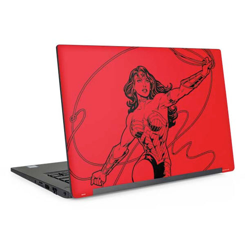 DC Comics Wonder Woman Comic Pop Dell Latitude Skin