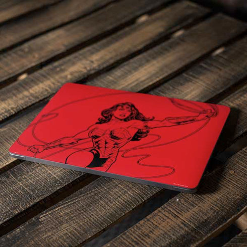 DC Comics Wonder Woman Comic Pop Apple MacBook Air Skin