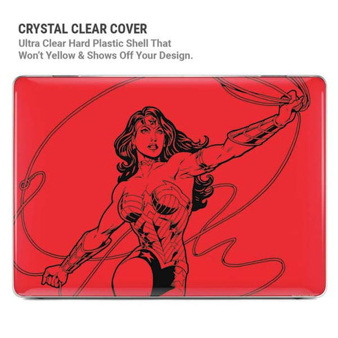 DC Comics Wonder Woman Comic Pop MacBook Pro 14in (2021-24) Case plus Skin