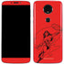DC Comics Wonder Woman Comic Pop Moto E5 Plus Skin
