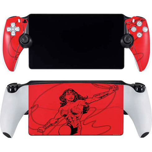 DC Comics Wonder Woman Comic Pop PlayStation PS5 Skins