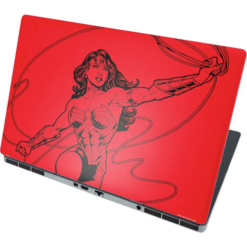 DC Comics Wonder Woman Comic Pop Dell Precision Skin