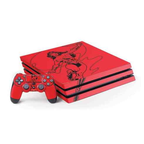 DC Comics Wonder Woman Comic Pop PlayStation PS4 Skins