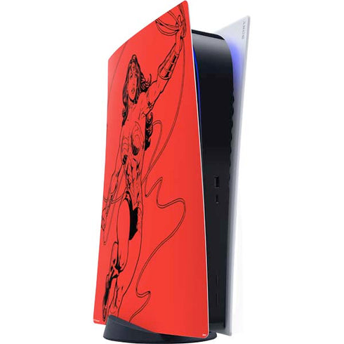 DC Comics Wonder Woman Comic Pop PlayStation PS5 Skins
