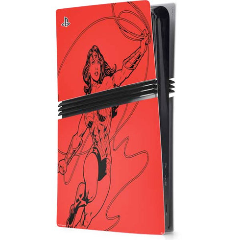 DC Comics Wonder Woman Comic Pop PlayStation PS5 Skins