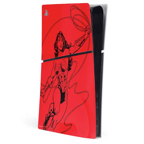 DC Comics Wonder Woman Comic Pop PlayStation PS5 Skins