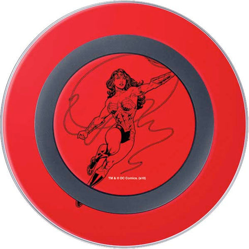 DC Comics Wonder Woman Comic Pop Wireless Charger Skin