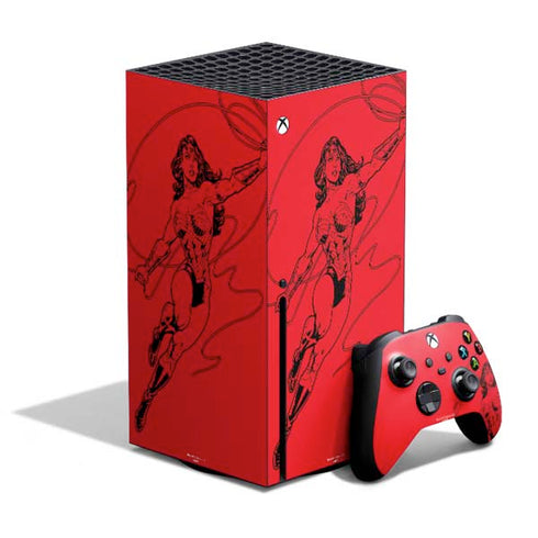 DC Comics Wonder Woman Comic Pop Xbox Series X Bundle Skin