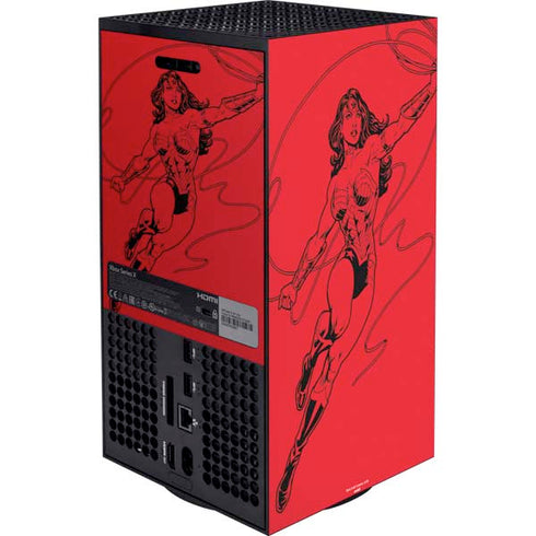 DC Comics Wonder Woman Comic Pop XBox Series X Digital Edition Bundle Skin