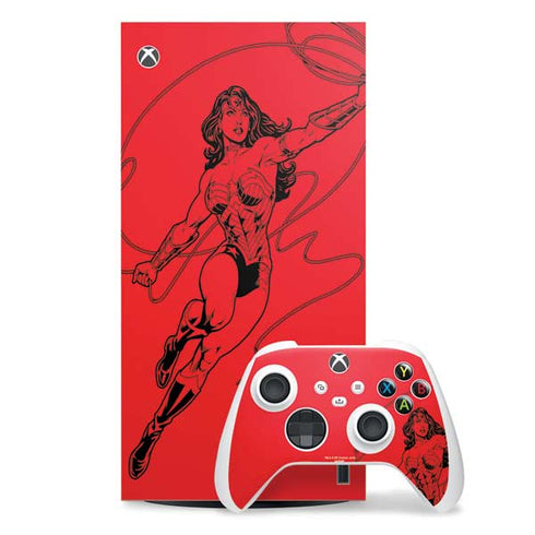 DC Comics Wonder Woman Comic Pop Xbox Series X Skins