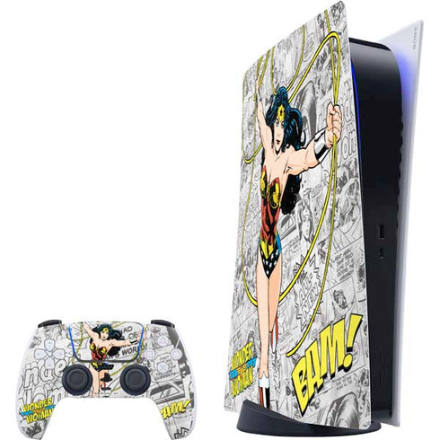 DC Comics Wonder Woman Classic Action Pose PlayStation PS5 Skins