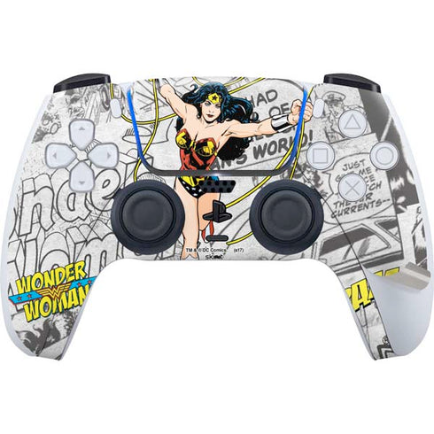 DC Comics Wonder Woman Classic Action Pose PS5 Pro Bundle Skin