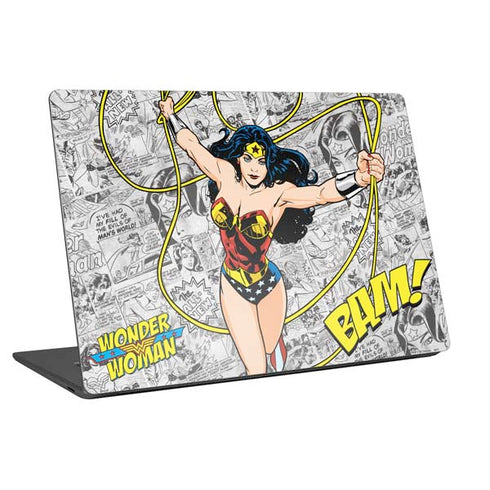 DC Comics Wonder Woman Classic Action Pose Laptop Skins