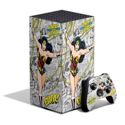 DC Comics Wonder Woman Classic Action Pose XBox Series X Digital Edition Bundle Skin