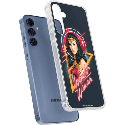 Wonder Woman 1984 (2020) Character Movie Poster Galaxy A35 5G Clear Case