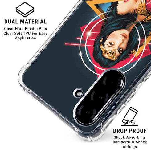Wonder Woman 1984 (2020) Character Movie Poster Galaxy A36 5G Clear Case
