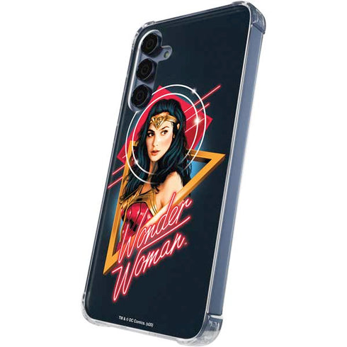 Wonder Woman 1984 (2020) Character Movie Poster Galaxy A55 5G Clear Case