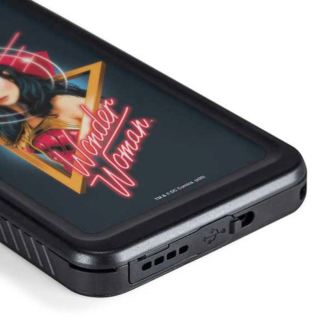 Wonder Woman 1984 (2020) Character Movie Poster Galaxy S24 Waterproof Case