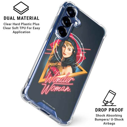 Wonder Woman 1984 (2020) Character Movie Poster Galaxy S25 Plus Clear Case