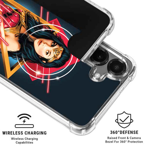 Wonder Woman 1984 (2020) Character Movie Poster Galaxy S26 Plus Clear Case
