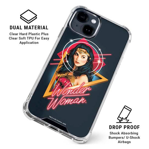 Wonder Woman 1984 (2020) Character Movie Poster iPhone 15 Clear Case