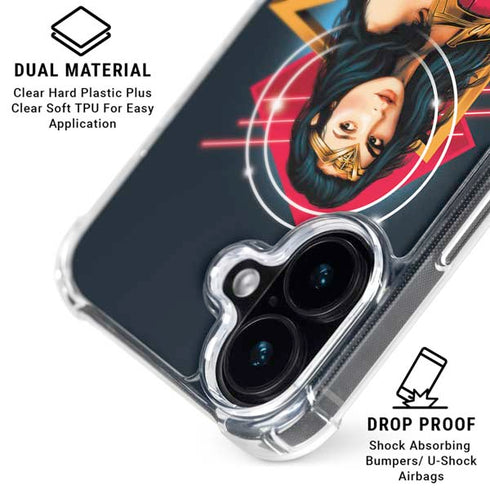 Wonder Woman 1984 (2020) Character Movie Poster iPhone 16 Clear Case