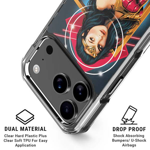 Wonder Woman 1984 (2020) Character Movie Poster iPhone 17 Pro Max Clear Case