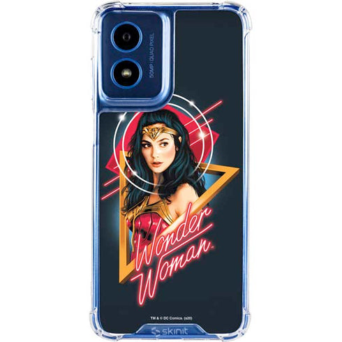 Wonder Woman 1984 (2020) Character Movie Poster Moto G 5G (2024) Clear Case