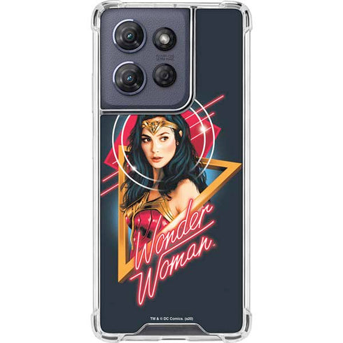 Wonder Woman 1984 (2020) Character Movie Poster Moto G Play 5G (2025) Clear Case