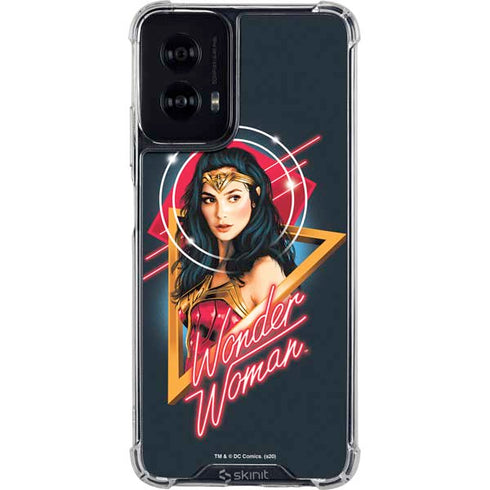 Wonder Woman 1984 (2020) Character Movie Poster Moto G Power 5G (2024) Clear Case
