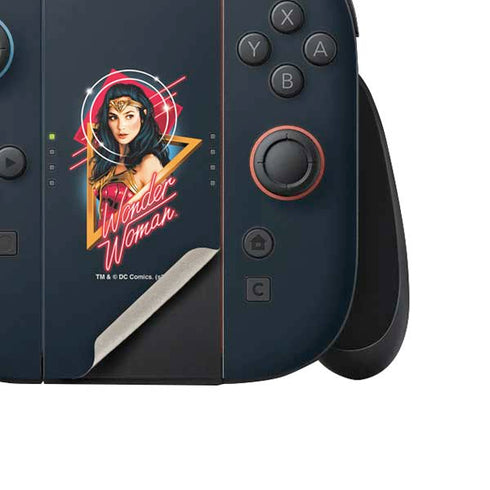 Wonder Woman 1984 (2020) Character Movie Poster Nintendo Switch 2 (2025) Joy-Con Controller Skin