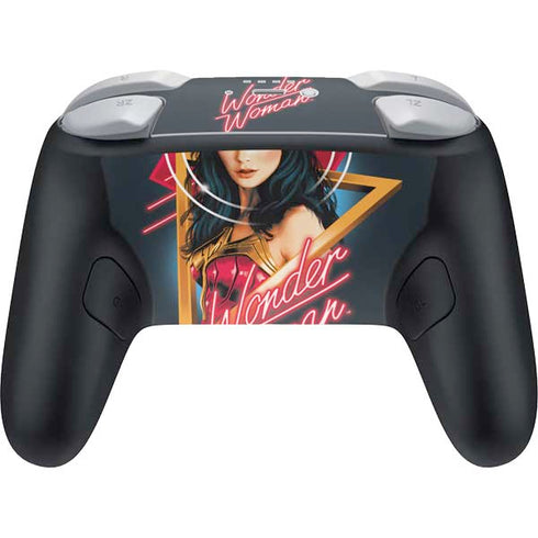 Wonder Woman 1984 (2020) Character Movie Poster Nintendo Switch 2 (2025) Pro Controller Skin