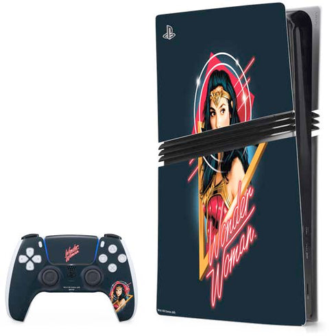 Wonder Woman 1984 (2020) Character Movie Poster PS5 Pro Bundle Skin