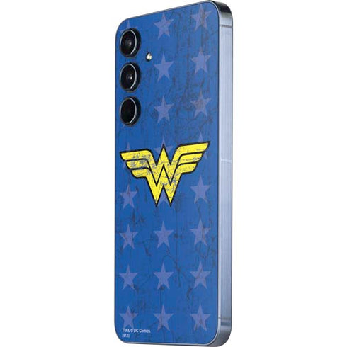 DC Comics Wonder Woman Emblem on Flag Galaxy A36 5G Skin