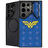 DC Comics Wonder Woman Emblem on Flag Galaxy S24 Ultra Kickstand Case