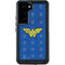 DC Comics Wonder Woman Emblem on Flag Galaxy S24 Waterproof Case