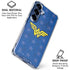 DC Comics Wonder Woman Emblem on Flag Galaxy S25 Plus Clear Case