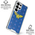 DC Comics Wonder Woman Emblem on Flag Galaxy S25 Ultra Clear Case
