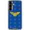 DC Comics Wonder Woman Emblem on Flag Galaxy S26 Clear Case