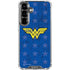DC Comics Wonder Woman Emblem on Flag Galaxy S26 Clear Case
