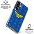 DC Comics Wonder Woman Emblem on Flag Galaxy S26 Plus Clear Case