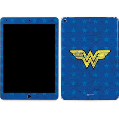 DC Comics Wonder Woman Emblem on Flag iPad Skins