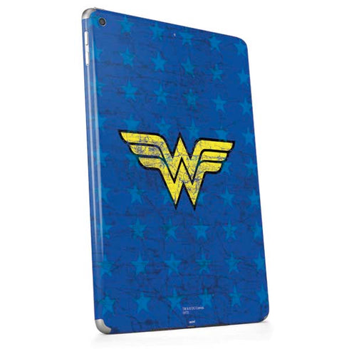 DC Comics Wonder Woman Emblem on Flag Apple iPad Skin